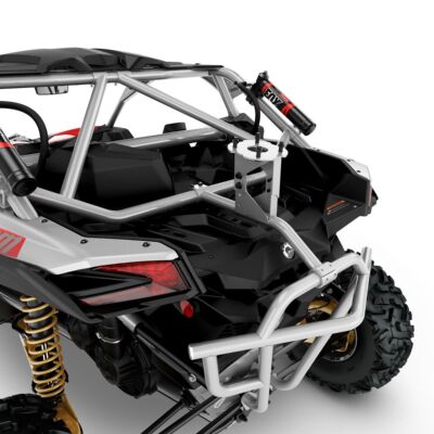 Porte-roue de secours Lonestar Racing argent pour Can-Am Maverick X3